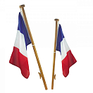 ARC 3046 Флагштоки из тикового дерева FLARIA / Длина: 1000 мм