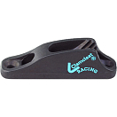 Купить Стопор щелевой Clamcleat CL211MK1AN Racing Junior 82x18x23мм из черного анодированного алюминия для тросов Ø3-6мм 7ft.ru в интернет магазине Семь Футов