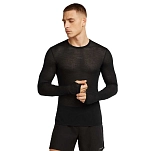 Icebreaker 0a577j001l Базовый слой с длинным рукавом Merino 75 Cool Lite Featherlight Black 30x25x2