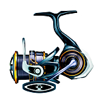 Daiwa CALDIAMQ22LT4000DC Caldia MQ LT 2022 Спиннинговая Катушка  Black / Yellow / Grey 4000DC