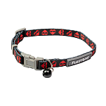 Fuzzyard FZCL687-ÚNICA Heartbreaker Кошачий ошейник Черный Multicolor
