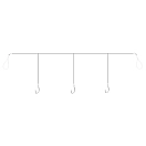 Купить Sele 564308 связанный крючок 120 cm  Grey 8 7ft.ru в интернет магазине Семь Футов