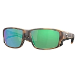 Costa 06S9105-91051560 поляризованные солнцезащитные очки Tuna alley pro Matte Tortoise Green Mirror 580G/CAT3
