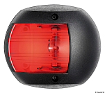 Бортовой огонь Sphera Design Classic 20 LED красный 112,5° 12 В 0,8 Вт 90 x 79 x 50 мм в чёрном корпусе для судов до 20 м, Osculati 11.440.01