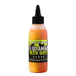 Reactor baits 5045S098 Fluo Aminos Blob Baits 125ml Карри жидкие добавки для наживки Yellow