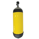 Купить Запасной баллон с воздухом Lalizas 02303 9 литров с клапаном на 300 бар для автономного дыхательного аппарата для судов, купить спасательное снаряжение в интернет-магазине 7ft.ru в интернет магазине Семь Футов