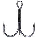 Купить Mikado HJA02-2/0 Jaws Тройной Крючок Серебристый Black Nickel 2/0  7ft.ru в интернет магазине Семь Футов