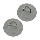 Кольцо D-образное малое, серое, 2 шт Sun Selection SSCL00045005-1_SET2