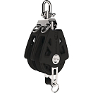Купить Двухшкивный двухобушковый блок Lewmar Syncro 29925005 8 - 10 мм 800 - 1600 кг чёрный 7ft.ru в интернет магазине Семь Футов