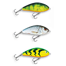 Купить Salmo QFA001 Fatso 100 Mm 48g Многоцветный  Real Hot Perch 7ft.ru в интернет магазине Семь Футов