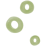 Garbolino GOFAH0324-L Ленты для приманки из латекса Зеленый Green L 