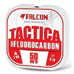 Falcon D2800303 Tactica FC 50 m Флюорокарбон Бесцветный Pink 0.180 mm