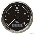 Купить Revolution counter 0-4000 RPM black/glossy, 27.326.02 7ft.ru в интернет магазине Семь Футов