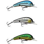 Kinetic E159-323-107 Dua Floating Пескарь 65 Mm 7g Многоцветный Green Ice Flash