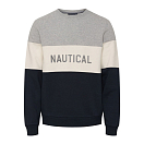 Купить Sea ranch 22-7-161-9040-S Толстовка Толстовка Rob Бежевый Grey Melange / Pearl / Dark Navy S 7ft.ru в интернет магазине Семь Футов