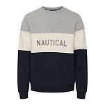 Sea ranch 22-7-161-9040-S Толстовка Толстовка Rob Бежевый Grey Melange / Pearl / Dark Navy S