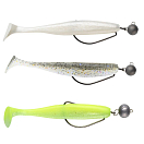 Купить Swimy SWPLF5012100-PW Pompei Shad 100 Mm+Cheburashka Rig 7g 20 Единицы Многоцветный PW 7ft.ru в интернет магазине Семь Футов