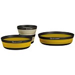 Sea to summit ACK038031-122101 Frontier 3 Units Набор посуды  Grey / Yellow