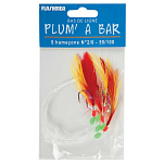 Ecoline ELPB5W Plum A Bar Рыболовное Перо Желтый White