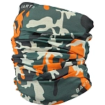 Barts BA4669-112-UNICA Шарф-хомут Camo  Orange