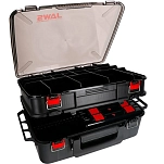 Mikado R-141361756-UACH-JSC24 коробка для приманок Jaws Two Compartment отремонтированы Бесцветный Black 47 x 34 x 19 cm