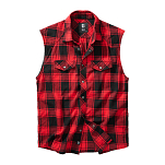 Brandit 4031-41-L Рубашка Check Красный  Red / Black L