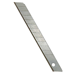 Mota herramientas 39744 C Cutter 09 Cutter Лезвия 9 Mm 10 единицы Серебристый Silver