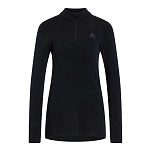 Odlo 112031-15000-xl Базовый слой с длинным рукавом Merino 2 Black 30x25x2
