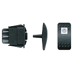 Forniture nautiche italiane 3900010 Contura II Переключатель включения-выключения-включения Black 49 x 39 x 25 mm
