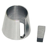 Lecomble & schmitt LECO2200029 Конусный адаптер для гидравлических насосов Grey