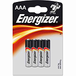 Energizer E300132600 Alkaline Power Серебристый  4 pcs AAA LR03 