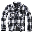 Купить Brandit 9478-46-XL Куртка Lumberjack Черный  White / Black XL 7ft.ru в интернет магазине Семь Футов