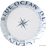 Тарелка мелкая противоскользящая Blue Ocean 25 см, Osculati 48.431.10