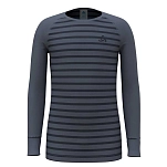 Odlo 159409-10843-80 Базовый слой с длинным рукавом Active Warm Eco Folkstone Gray / India Ink 25x20x3 12-17 Months
