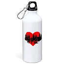 Купить Kruskis MD4049S101C422 Бутылка Camping Dogs 800ml  White 7ft.ru в интернет магазине Семь Футов
