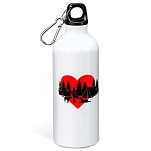 Kruskis MD4049S101C422 Бутылка Camping Dogs 800ml  White