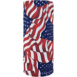 Zan headgear 25020083 Шарф-хомут Motley Многоцветный Wavy Amercian Flag