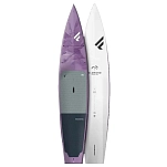Fanatic 33230-1115-12´6´´x28.5´´ доска для падл-серфинга Diamond Touring 12´6´´ Purple / Grey 260x75x14 381 cm