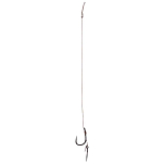 Mikado HMFB2805I-10DB Method Feeder Braid HMFB2805I Связанные Крючки Серебристый Dull Black 10 
