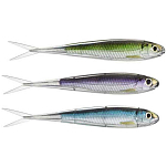 Live target SSR130S951 Minnow Soft Jerkbait Мягкая приманка 130 mm Silver / Smoke
