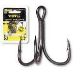 Black cat 4550400 Curved Point Treble Крюк Черный  DG Coating 4/0 