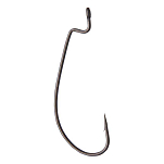 Daiwa 16509101 Bassers Worm Sos Крюк Черный  Black 1 (6 pcs) 