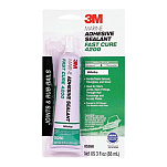 Клей-герметик 3M Adhesive Sealant Fast Cure 4200 05260 88мл белый универсальный