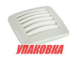 Решетка воздухозаборника  92х92 мм, цвет белый (упаковка из 50 шт.) Nuova Rade 70235_pkg_50