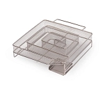 Zebco z0950031 поднос Magic Cold Smoke Silver 35x25x5
