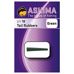 Ashima fishing ASTRG Tail Rubbers  Green