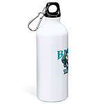 Kruskis MD4049S101C127 BMX Extreme Алюминиевая бутылка для воды 800ml Бесцветный White