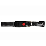 Freedog FD4002209 Nylon Reflect Воротник Черный  Black 15 mm x 35-50 cm
