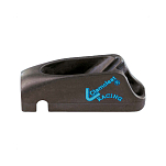 Стопор щелевой с направляющей Clamcleat Racing Junior Mk2 CL211MK2ANS2 для тросов Ø3-6мм 55x16x20мм из анодированного алюминия