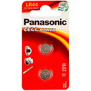 Купить Panasonic LR-44EL/2B 1x2 LR 44 Аккумуляторы Серебристый Silver 7ft.ru в интернет магазине Семь Футов